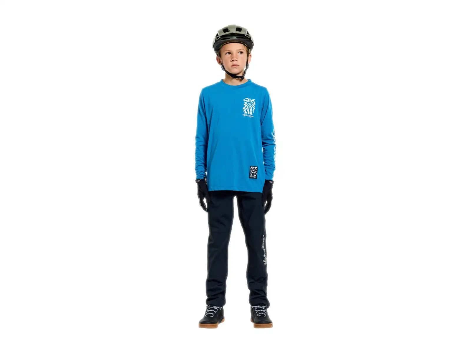 Troy Lee Designs Youth Skyline Trail Kinderhose Mono Black