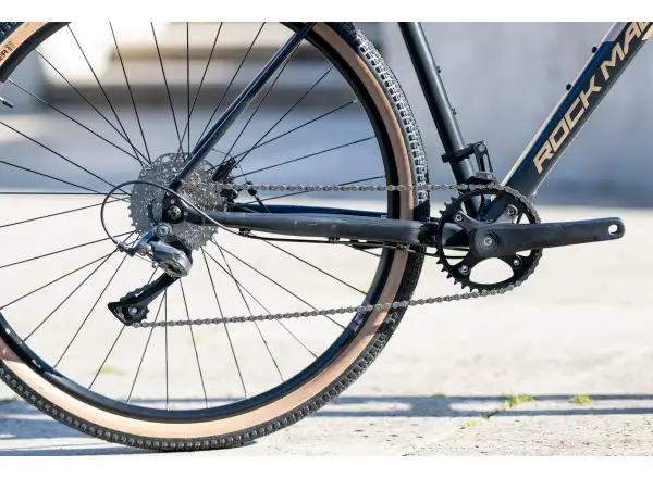 Rock Machine Gravelride 200 Gravelrad Gloss Black/Sand