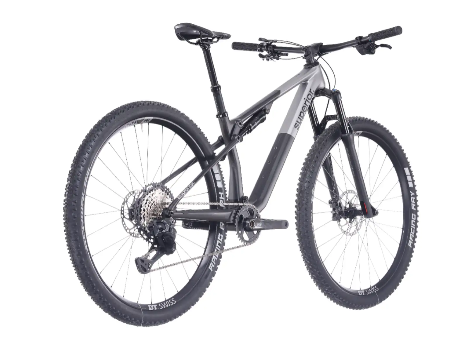 Superior Full‑Suspension Bike – XF 9.7 RC Matte Carbon/Smoke