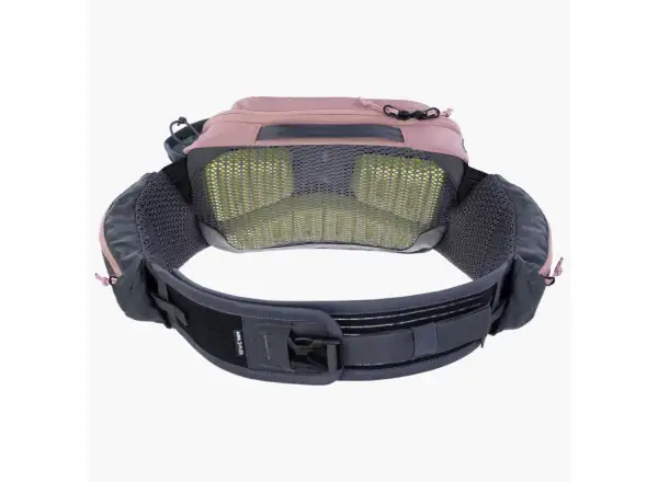 Evoc Hip Pack Pro 3 l Hüfttasche in Dusty Pink/Carbon Grey.