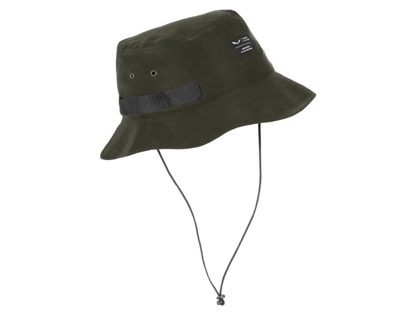 Salewa Puez Hemp Brimmed Hut Dark Olive