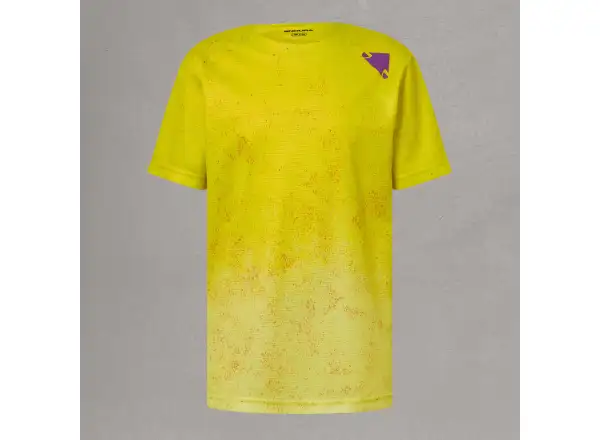 Endura SingleTrack Core Kindertrikot Kurzarm Citrus