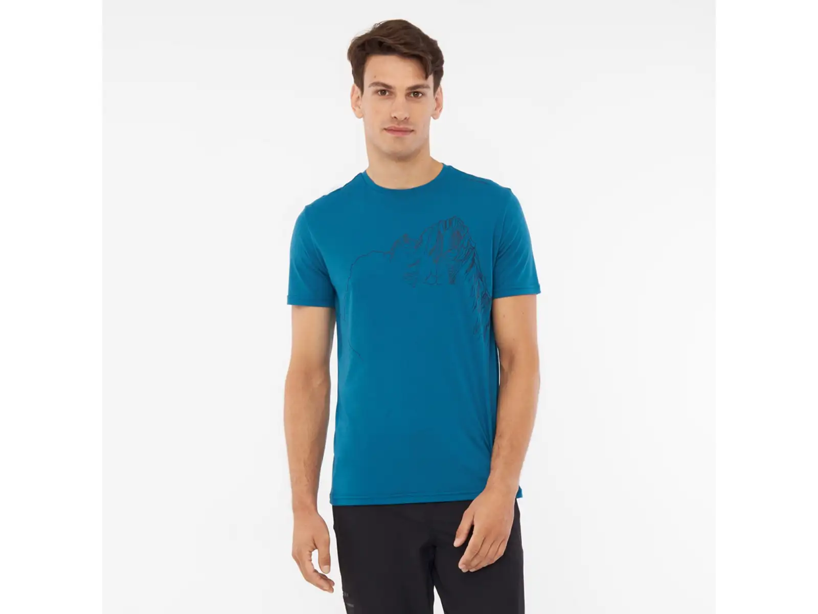 Viking Morain Herren T-Shirt Kurzarm blue