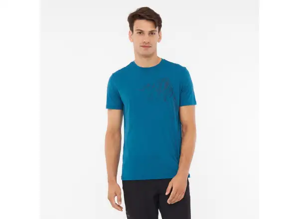Viking Morain Herren T-Shirt Kurzarm blue