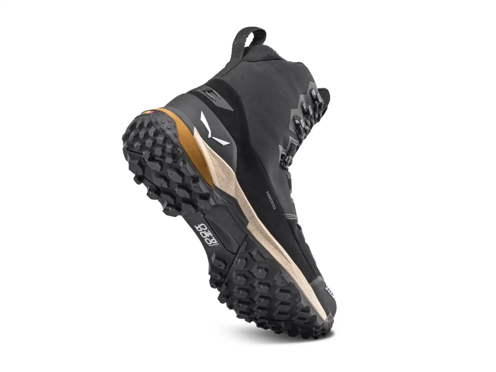 Salewa Puez Winter Mid PTX Herrenschuhe Schwarz / Schwarz