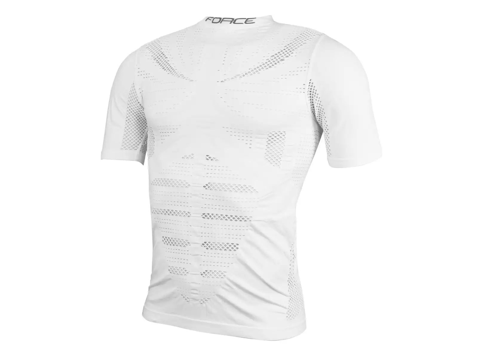 Force Wind Funktions-T-Shirt Kurzarm Weiß