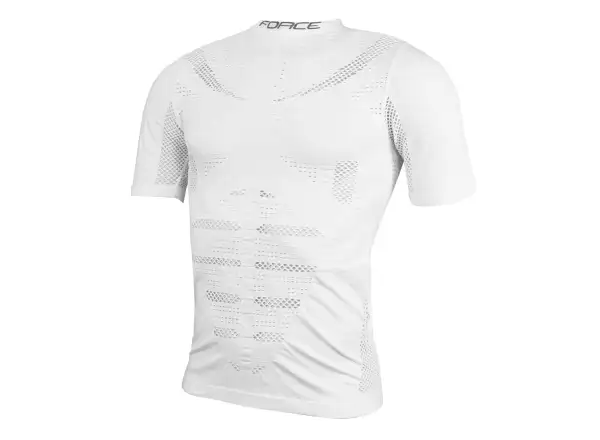 Force Wind Funktions-T-Shirt Kurzarm Weiß