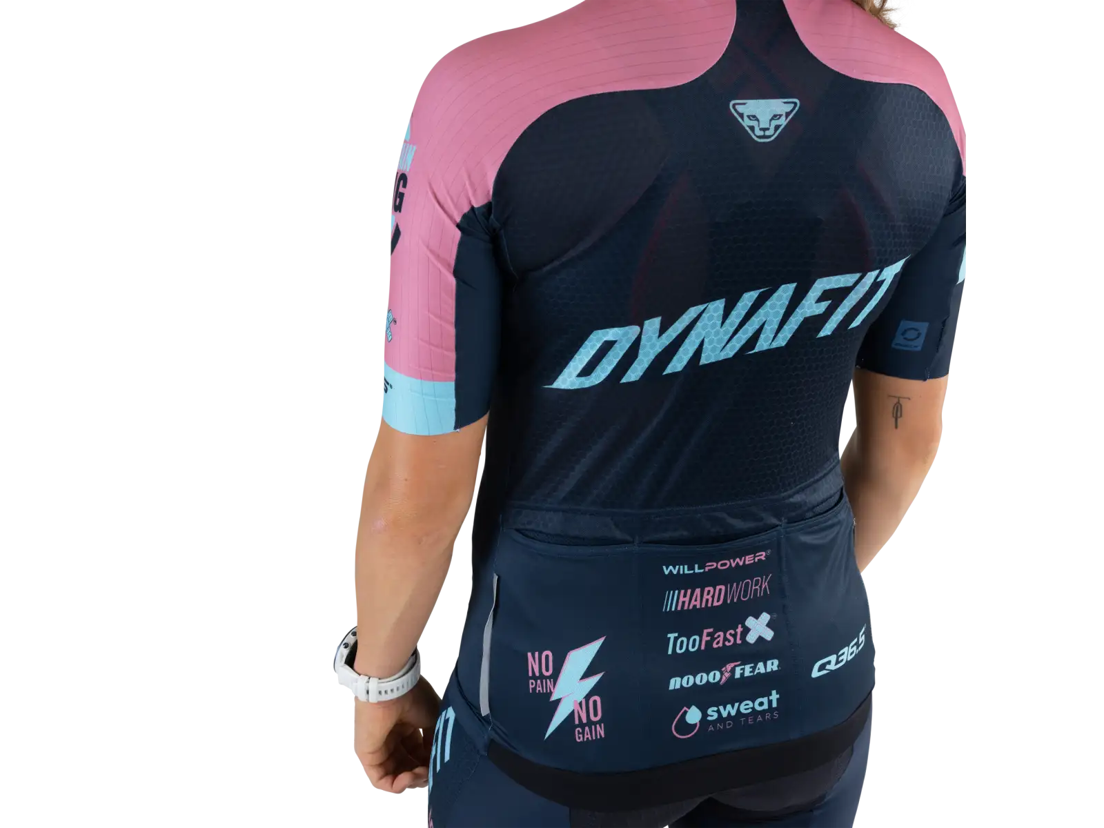 Dynafit Squad Damen Kurzarmtrikot mokarosa