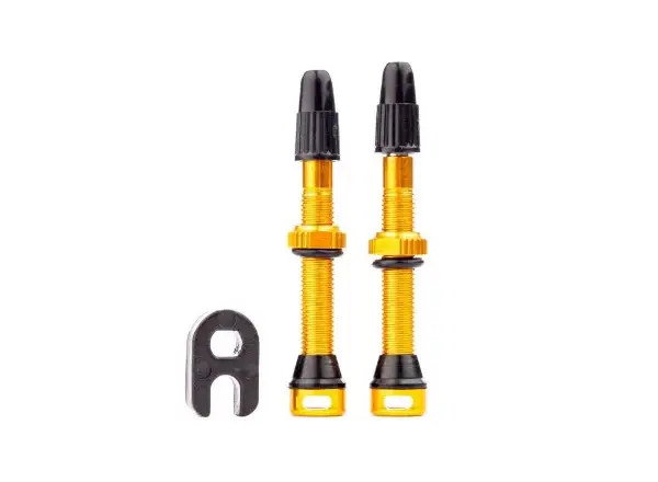 Tune Valve 44mm Aluminium UST-Ventil 2 Stück Orange