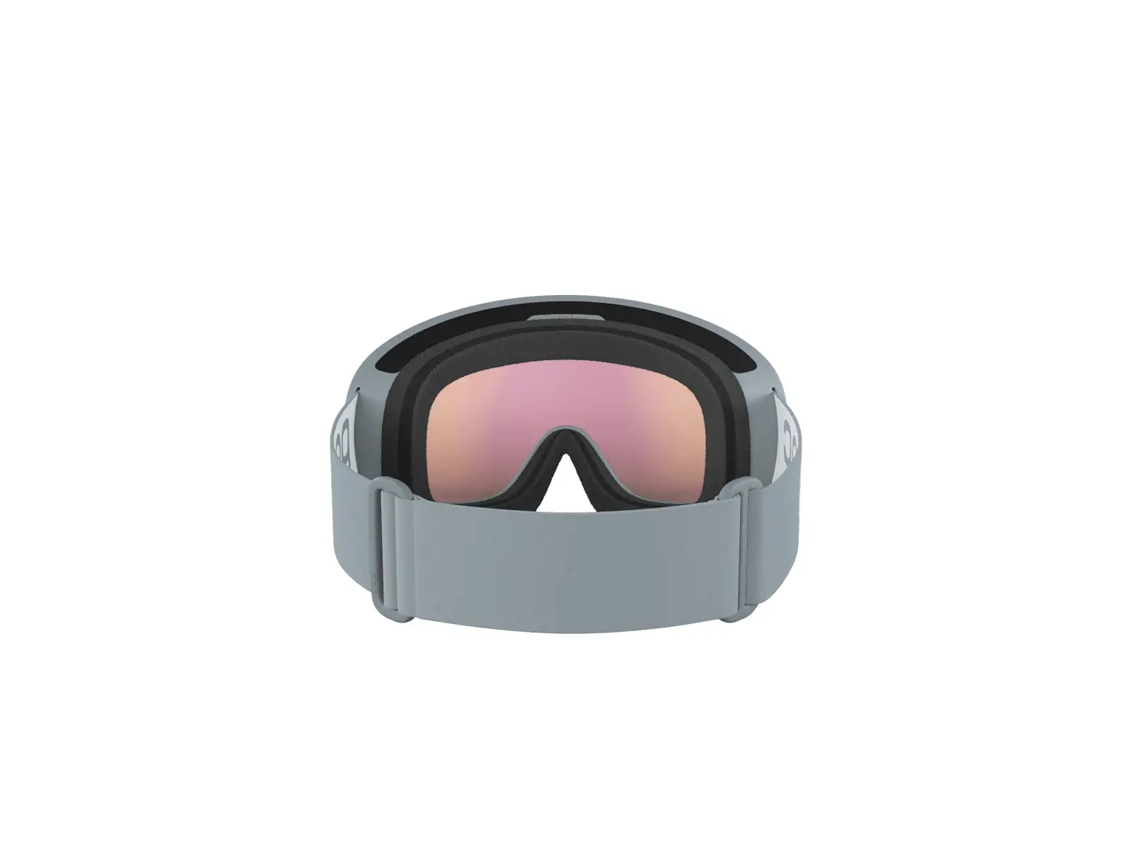 POC Fovea WF Skibrille Granite Grey/Partly Sunny Orange