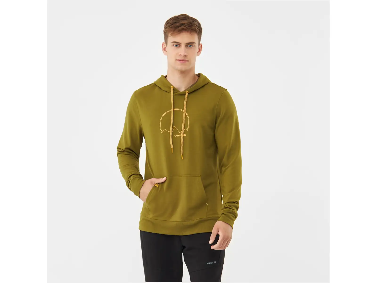 Viking Panaka Herren-Hoodie Olive