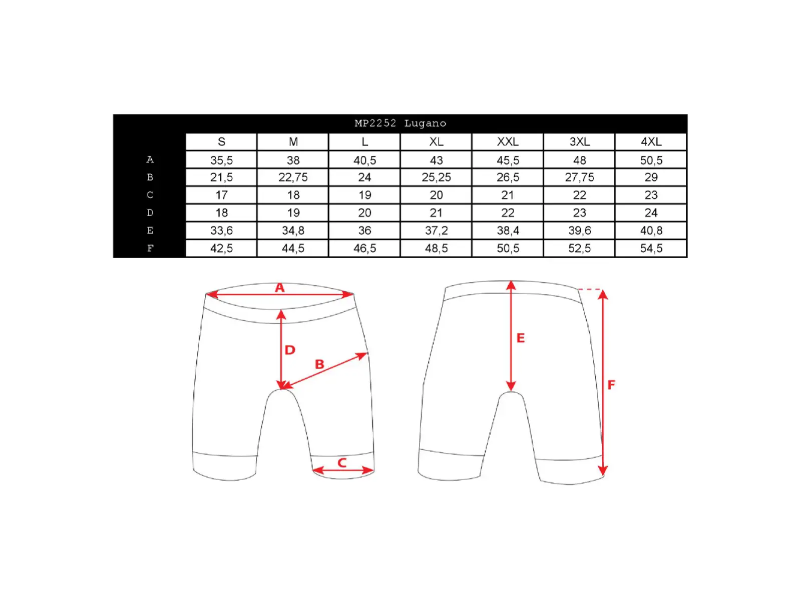 Silvini Lugano Herren Shorts Schwarz