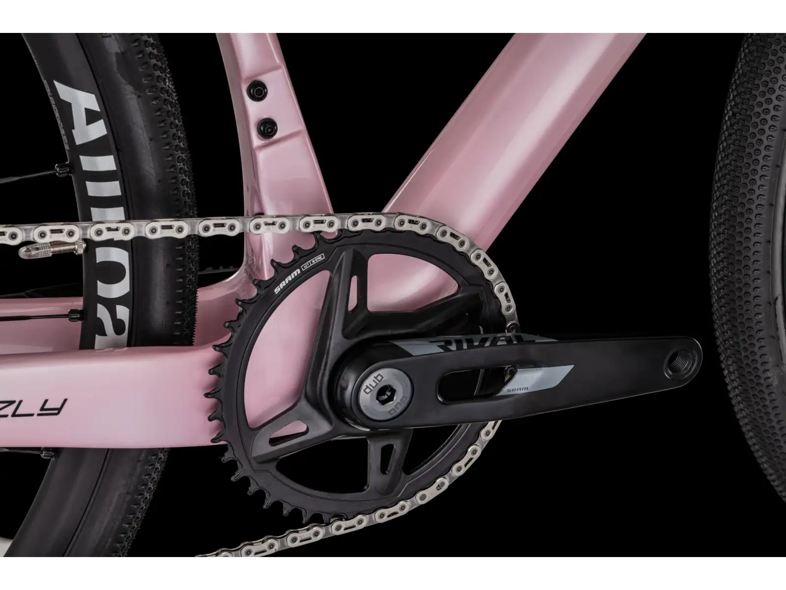 4Ever Grizzly AXS Gravelbike Coral/Black