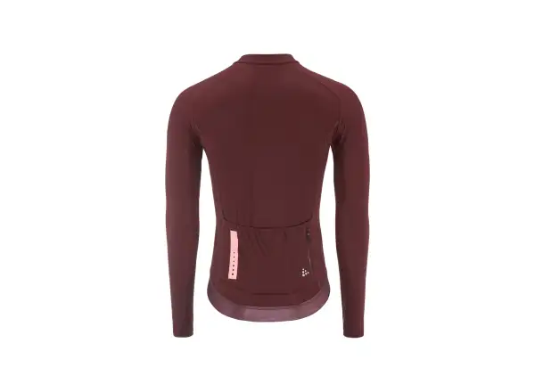 Craft Endur Training Herren-Trikot Langarm rot