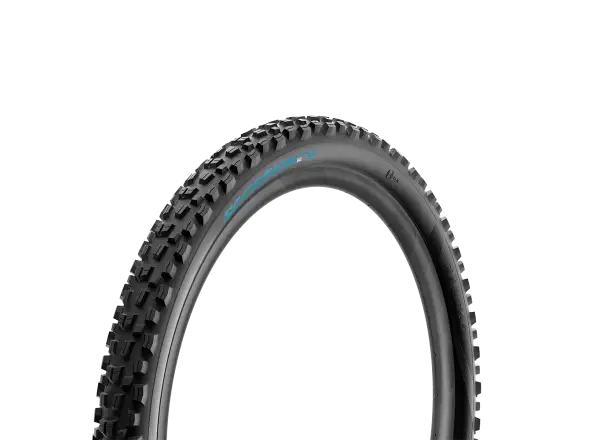 Pirelli Scorpion Enduro M 29x2,4" Reifen mit Kevlar in Türkis.