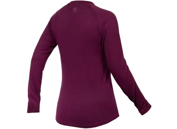 Endura Baabaa Merino Damen Langarm-Unterhemd Flieder