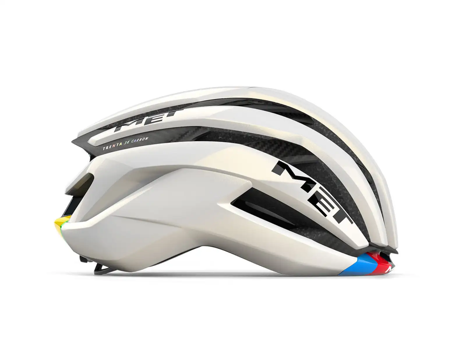 MET Trenta 3K Carbon Rennradhelm Rainbow Limited Edition