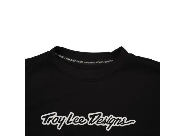 Troy Lee Designs Skyline Ride Tee Kindertrikot Kurzarm Signature Black