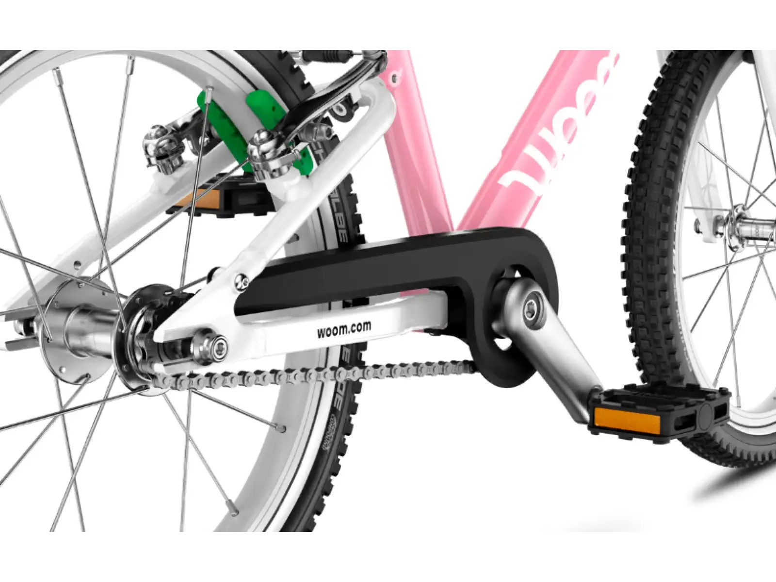 Woom Go 3 Kinderfahrrad 16" Powder Pink