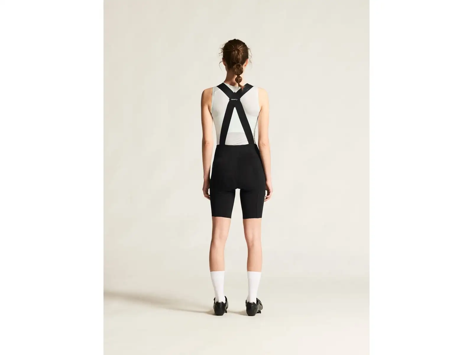 Craft Endur Bib C2 Damen-Shorts mit Polster schwarz