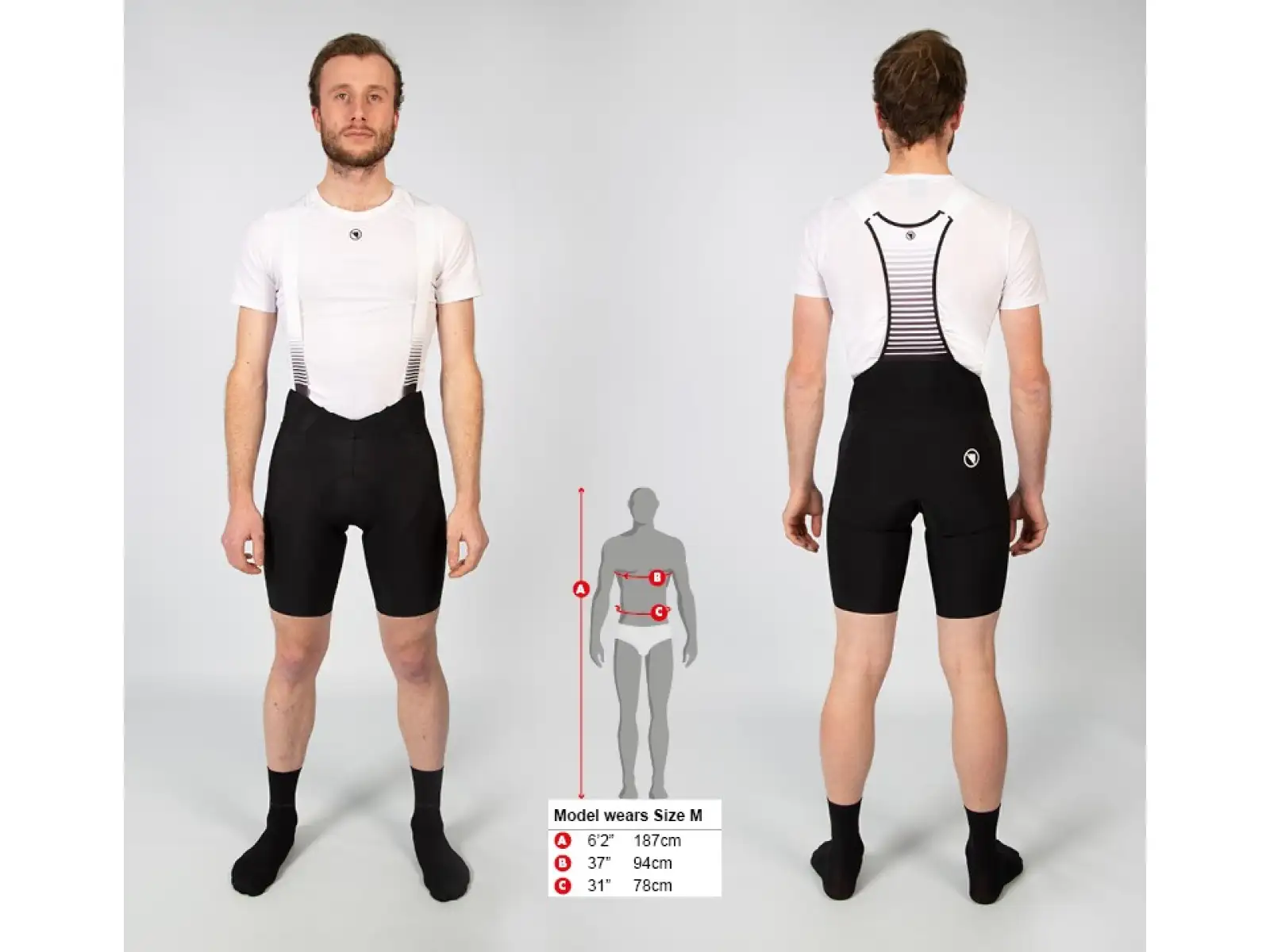 Endura Pro SL Trägerhose mit Einsatz N5 black