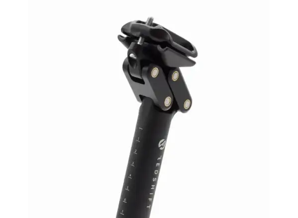 Redshift Doppelposition-Sattelstütze 27,2x350 mm Schwarz
