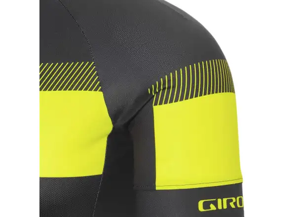 Giro Chrono Sport Herren Kurzarmtrikot schwarz/hi gelb sprint