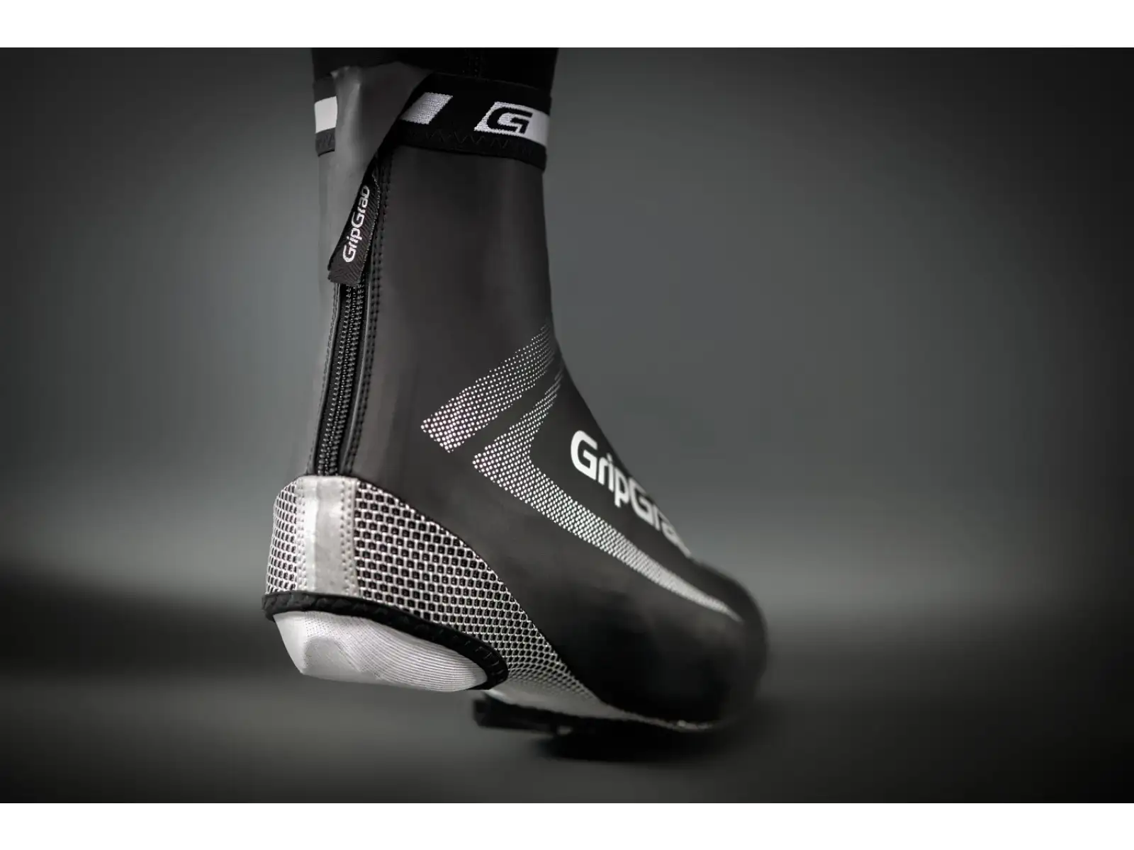 Grip Grab Aqua Race Überschuhe Schwarz/Reflektierend