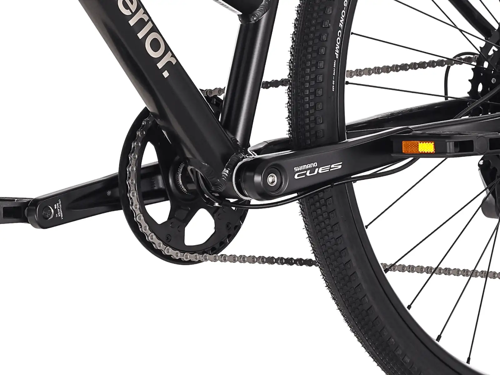 Superior Blox 6.4 MS Stadtfahrrad mattschwarz