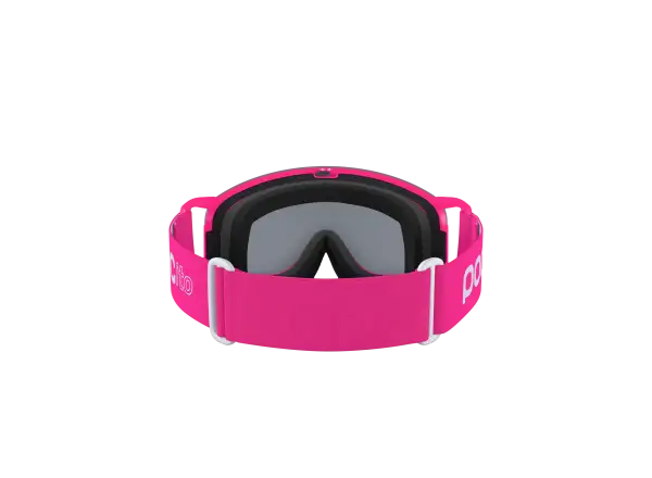 POC POCito Nexal Kinder-Skibrille Fluorescent Pink/Partly Sunny Silver
