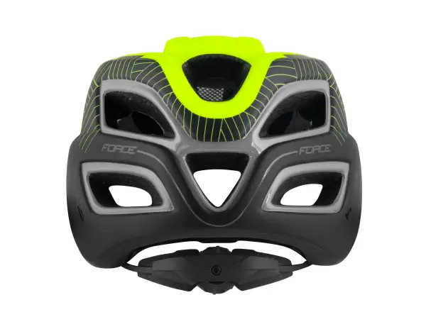 Force Aves MTB Helm neon/schwarz matt