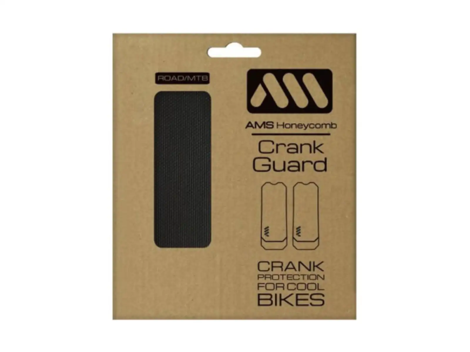 All Mountain Style Kurbel-Schutzaufkleber Black/Silver