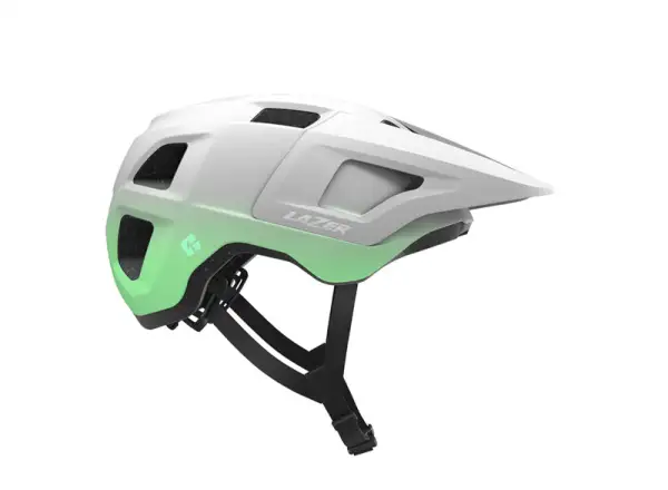 Lazer Finch KC Helm Mat Weiß/Grün