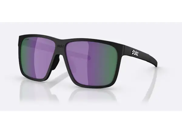 Bliz A001 Sonnenbrille Matte Black/Brown/Purple Multicolor