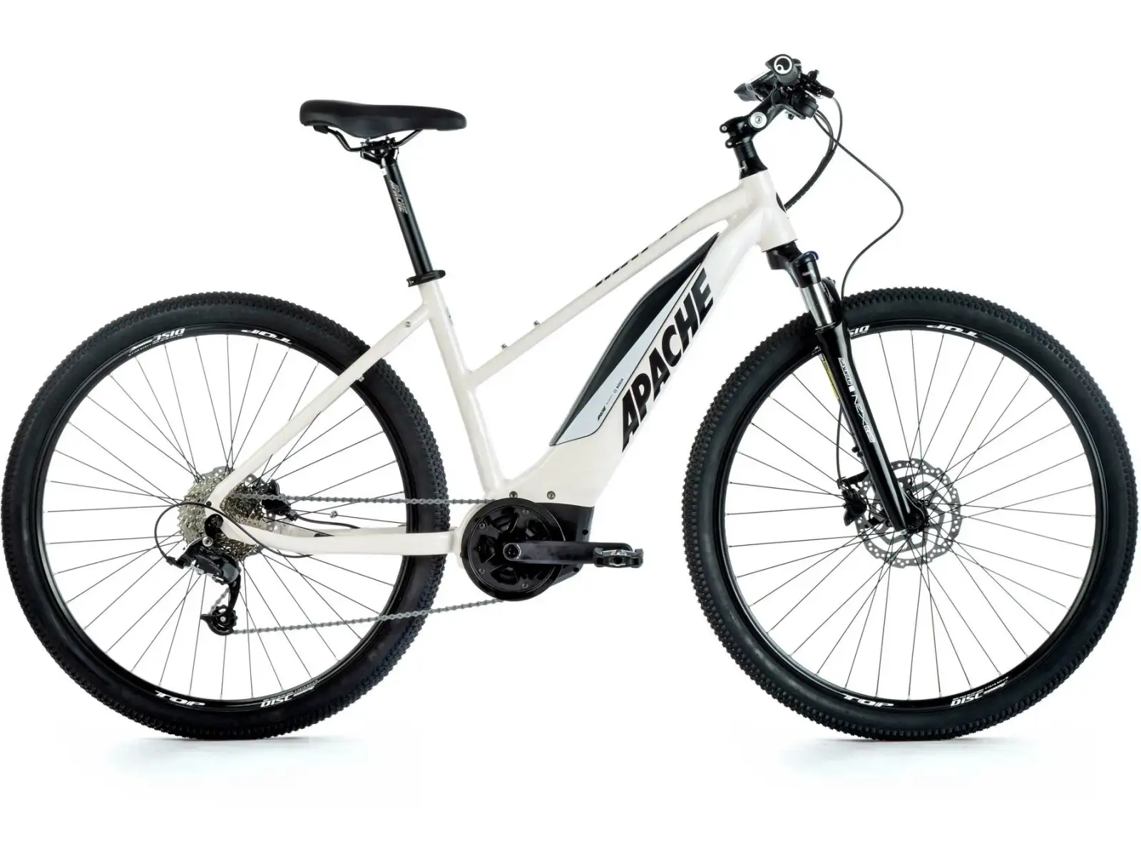Apache Matta 3 MTB Damen E-Crossbike (Bosch) Weiß
