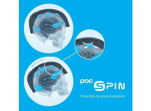 POC Ventral SPIN Helm Zink Orange/AVIP