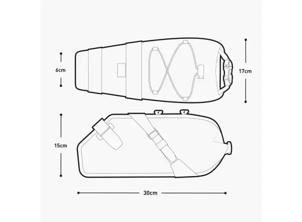 Evoc Seat Pack Ultra WP 4 Satteltasche Black