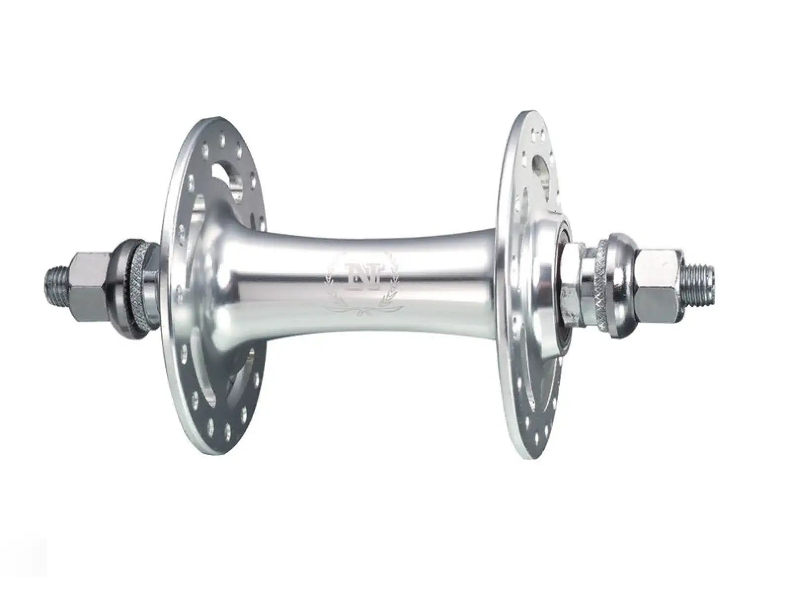 Novatec A165SBT Fixie Vorderradnabe Silber