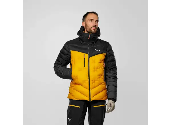 Salewa Ortles Medium 4 RDS Down Herren Daunenjacke Gold
