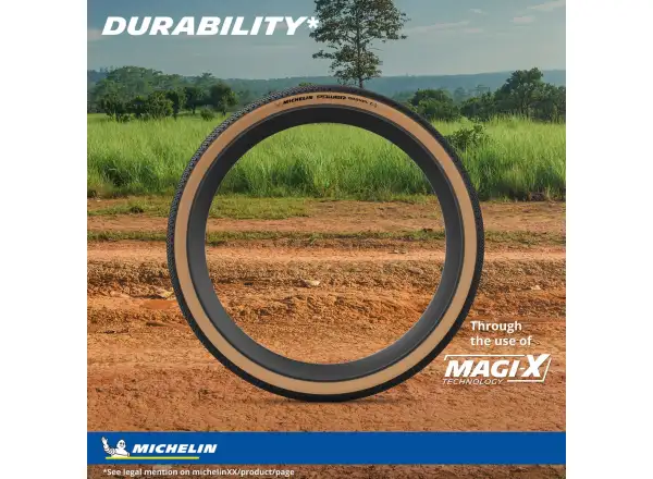 Michelin Power Gravel Wettbewerbslinie 27,5" TS TLR Schotterreifen Schwarz/Klassik