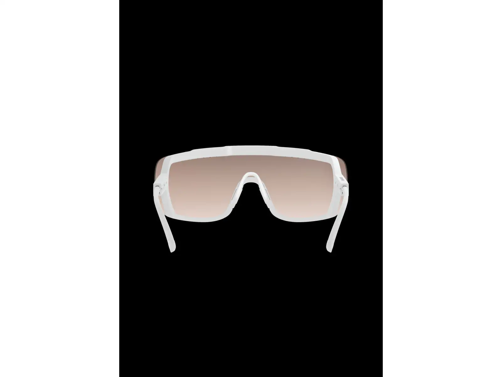 POC Devour Mid + Sonnenbrille Hydrogen White/Clarity Trail/Partly Sunny Silver