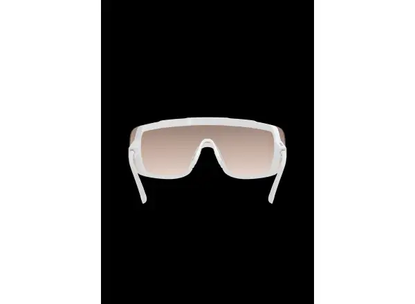 POC Devour Mid + Sonnenbrille Hydrogen White/Clarity Trail/Partly Sunny Silver