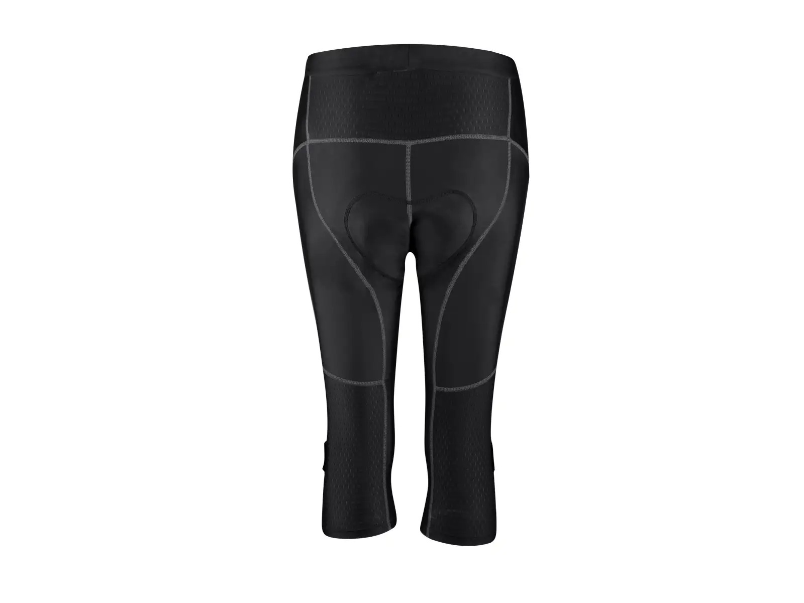 Force Lady Bike Damen Shorts mit Polsterung mit hohem Bund Schwarz