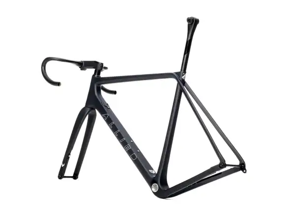 Allied Cycle Works Echo Gravel-Rahmenset Schwarz