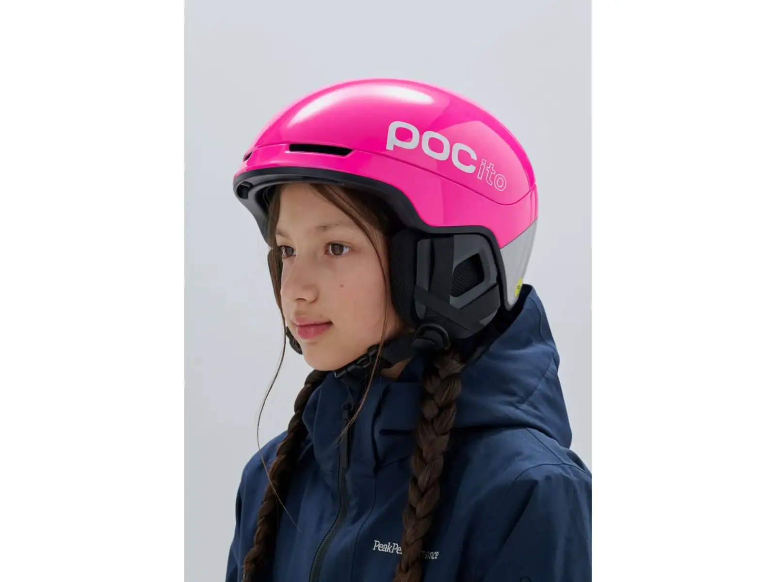 POC POCito Obex Kinder Skihelm Fluorescent Pink