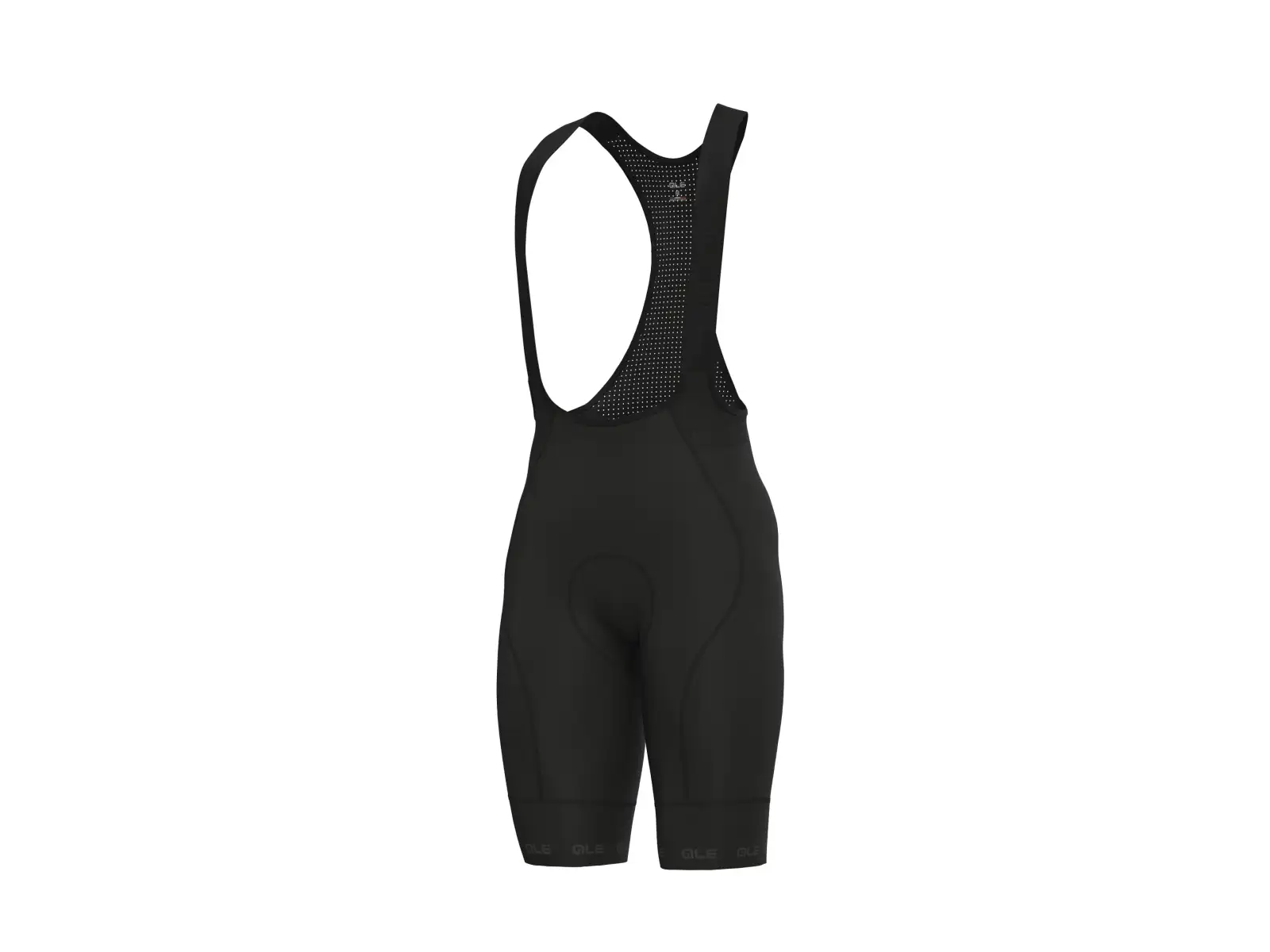 Alé PR-E Strada 2.0 Herren Radhose mit Einsatz und Trägern Black