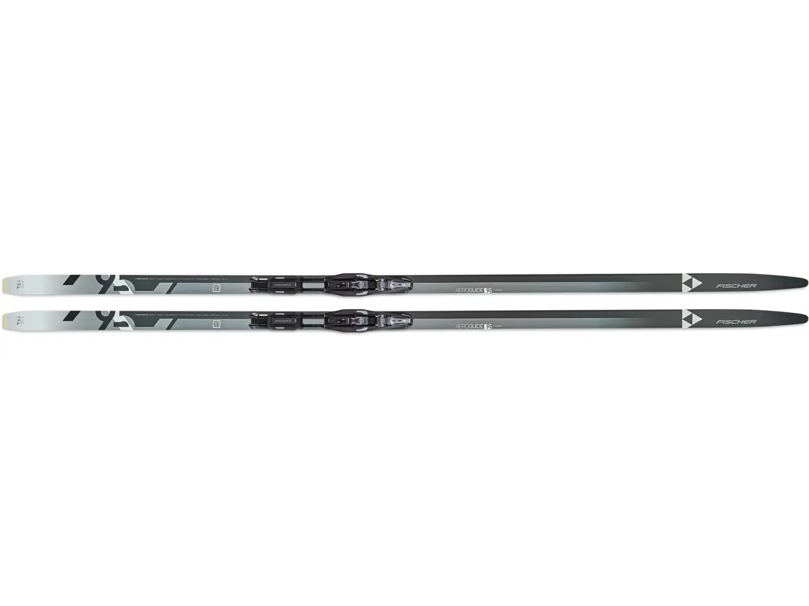 Fischer TWIN SKIN AEROGUIDE MED EF Langlaufski + CONTROL STEP Bindung 2024/25