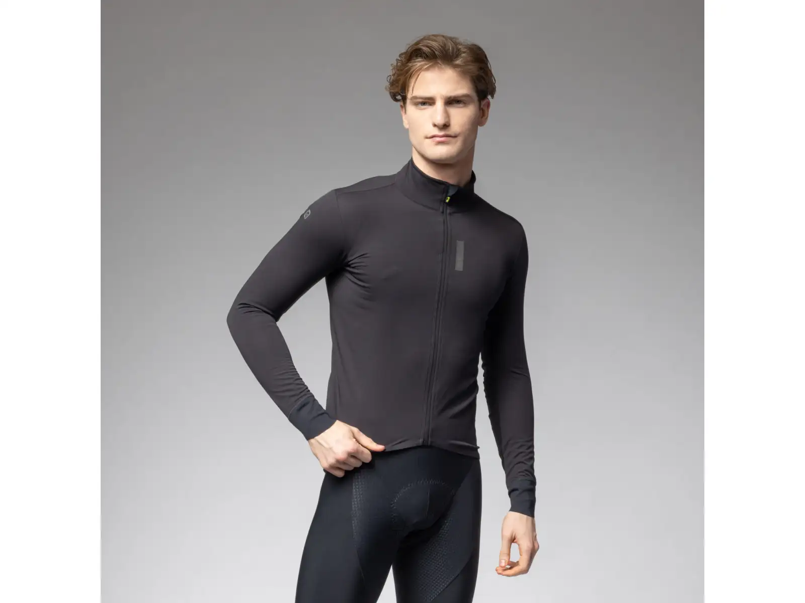 Alé R-EV1 Defence 2.0 Herren Fahrradjacke schwarz