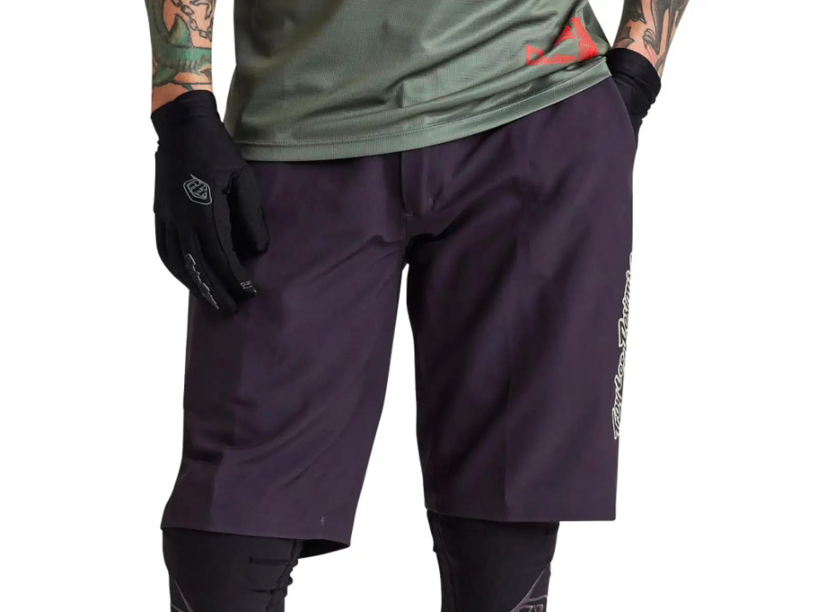 Troy Lee Designs Flowline Superlyte Herren-Shorts Mono Carbon
