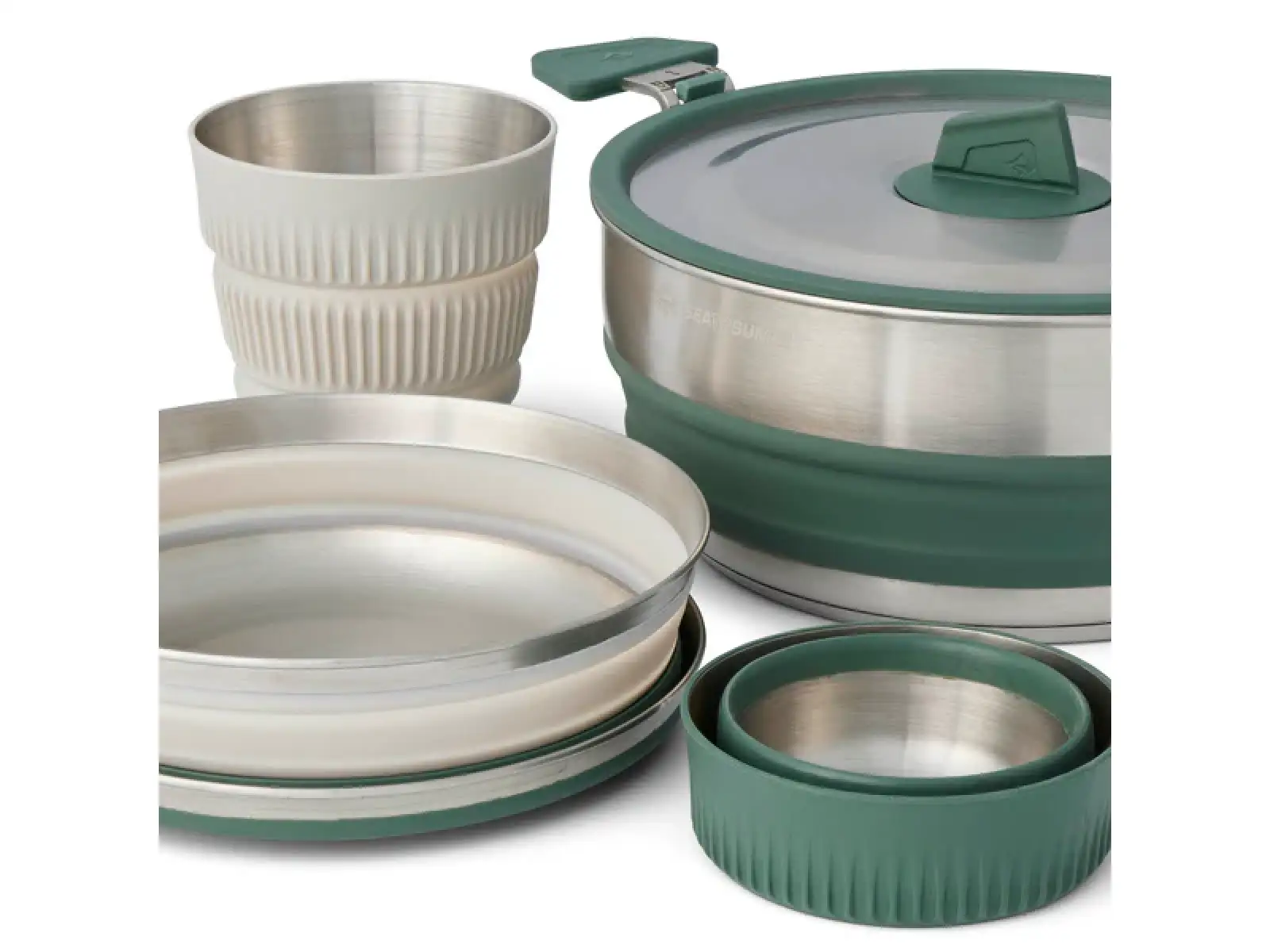 Sea to Summit Detour Stainless Steel Collapsible One Pot Cook Set 3L Topf im Set